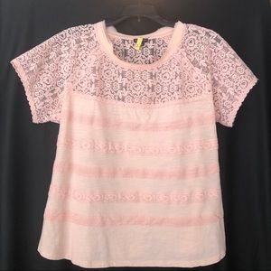 Hannah lace tee